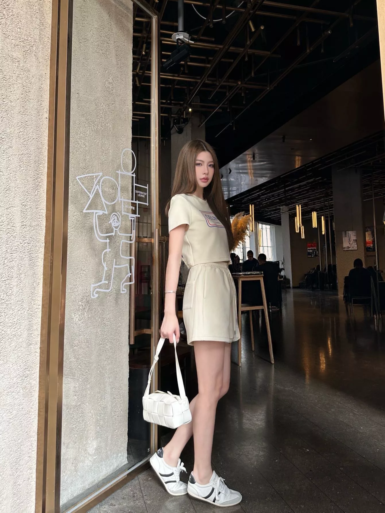 셀린느 로고 프린트 반소매 세트 상세 이미지 22