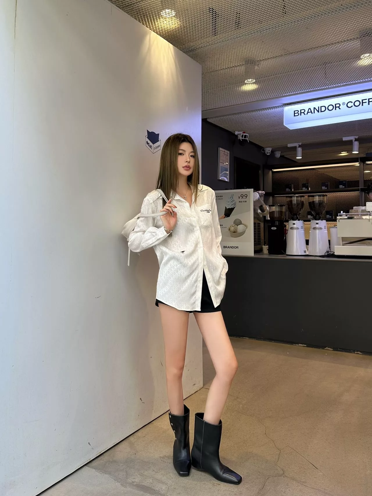 디올 자카드 레터링 카라 셔츠 상세 이미지 26