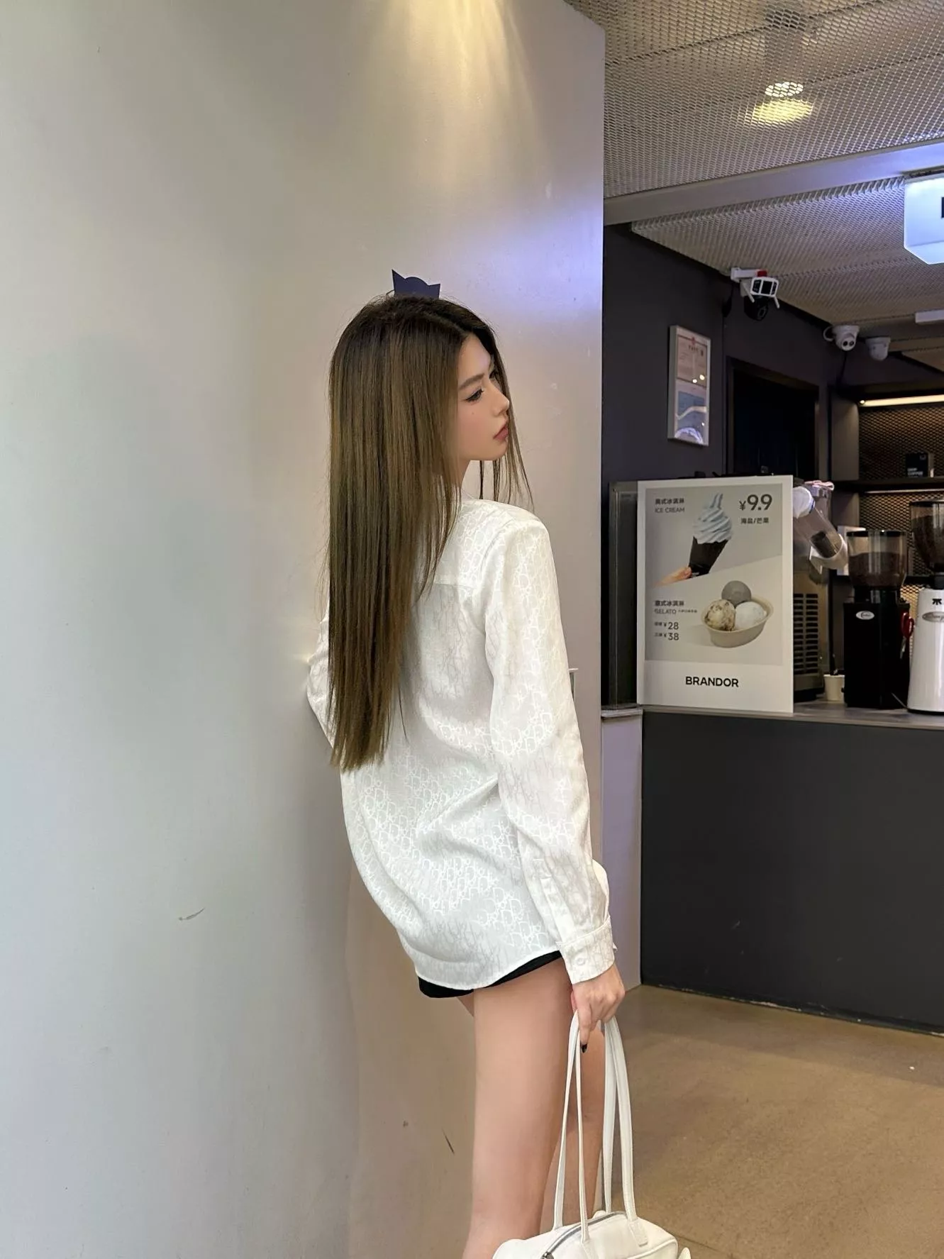디올 자카드 레터링 카라 셔츠 상세 이미지 25