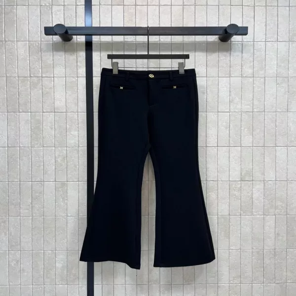 로로피아나 하이웨이스트 부츠컷 팬츠