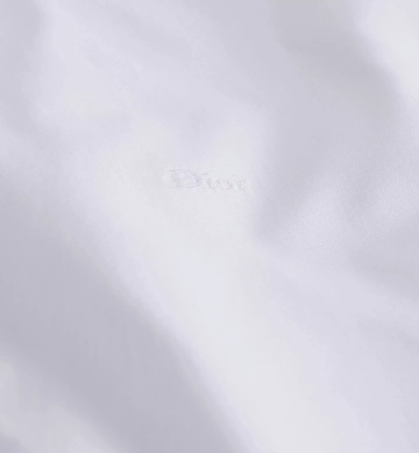 디올 자수 로고 스탠드카라 반소매 셔츠 상세 이미지 16