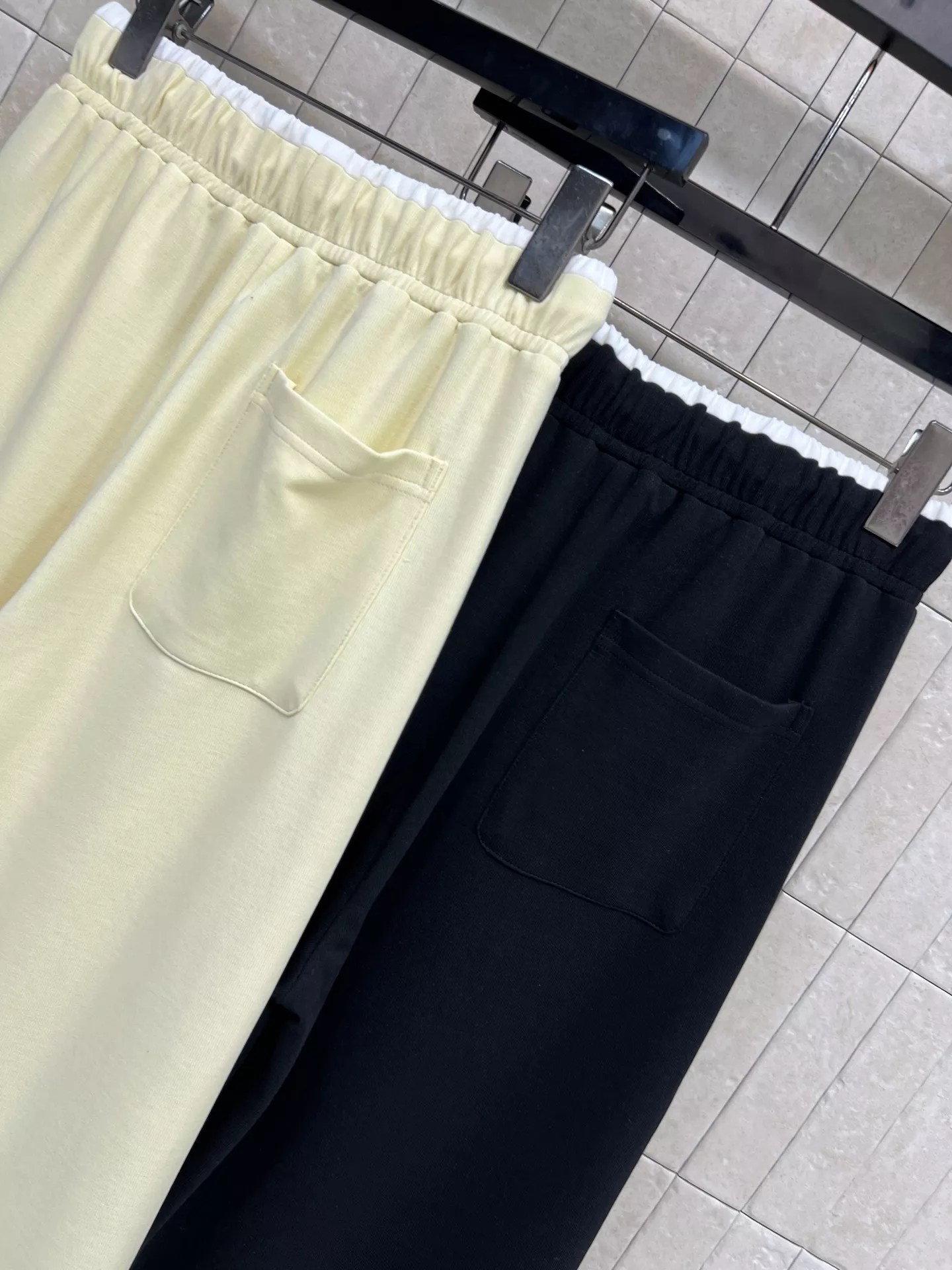 셀린느 자수 와이드 밴딩 팬츠 상세 이미지 8