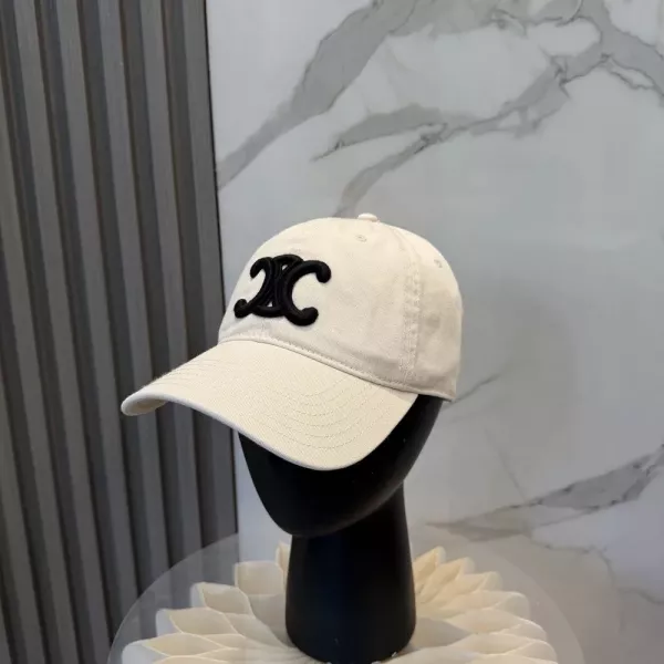 셀린느 심플 로고 베이스볼 캡