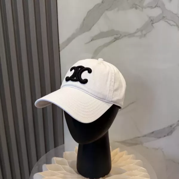 셀린느 심플 로고 베이스볼 캡