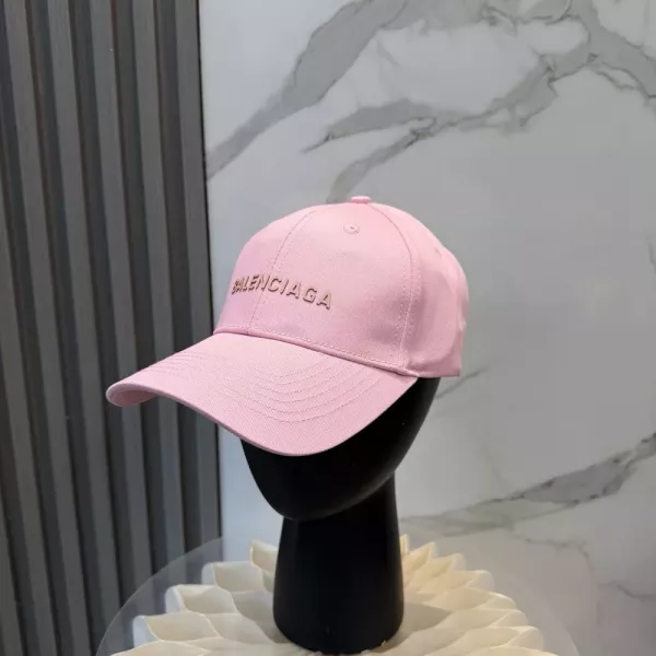 발렌시아가 더블비 로고 코튼 볼캡