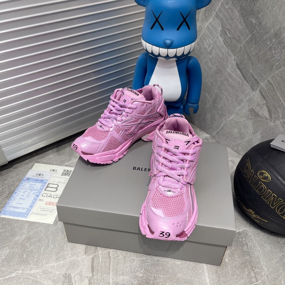 발렌시아가 키스 콜라보 빈티지 러닝 스니커즈