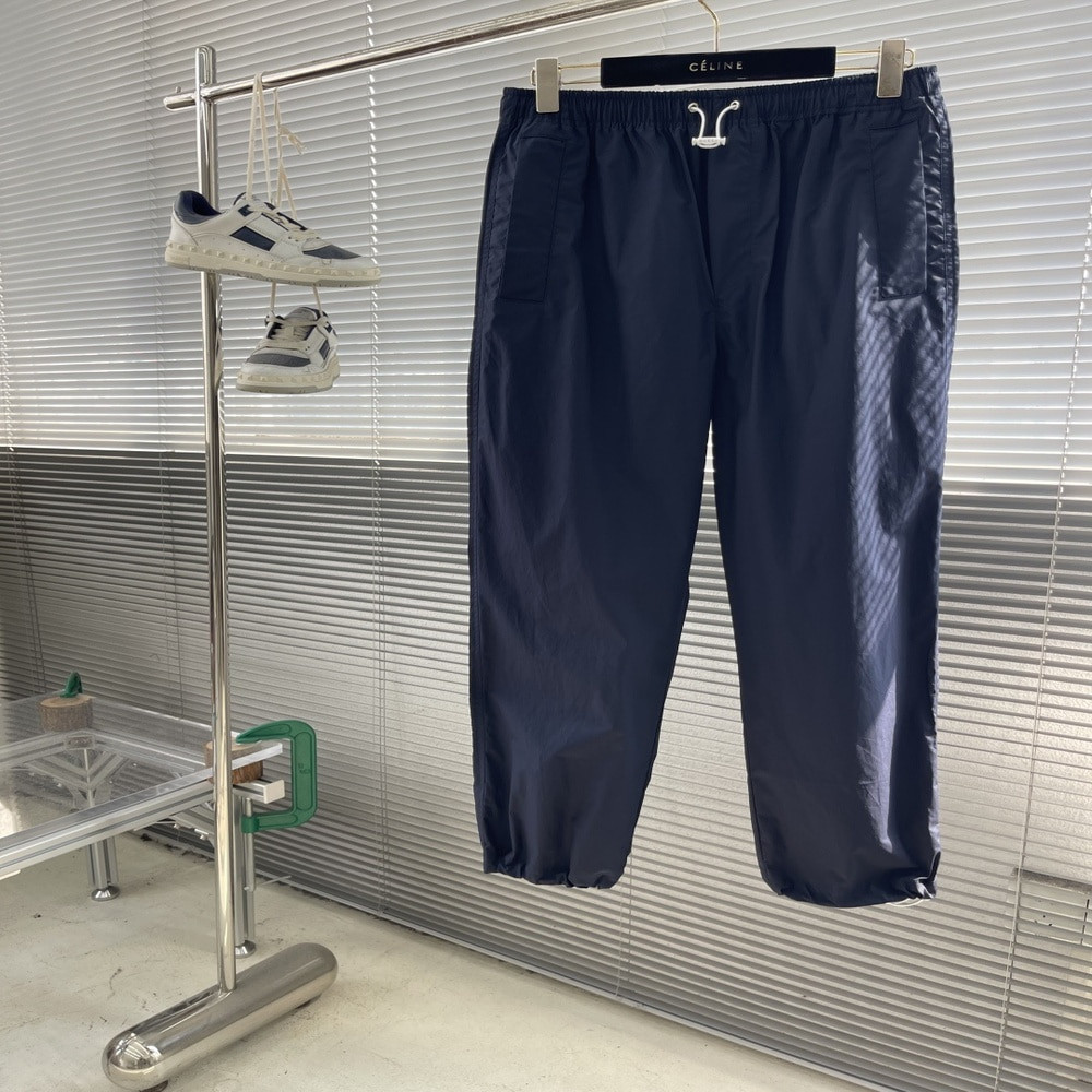 구찌 레터 로고 코튼 조거 팬츠