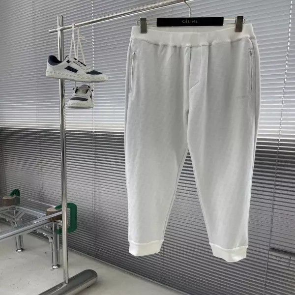 디올 로고 포인트 조거 팬츠