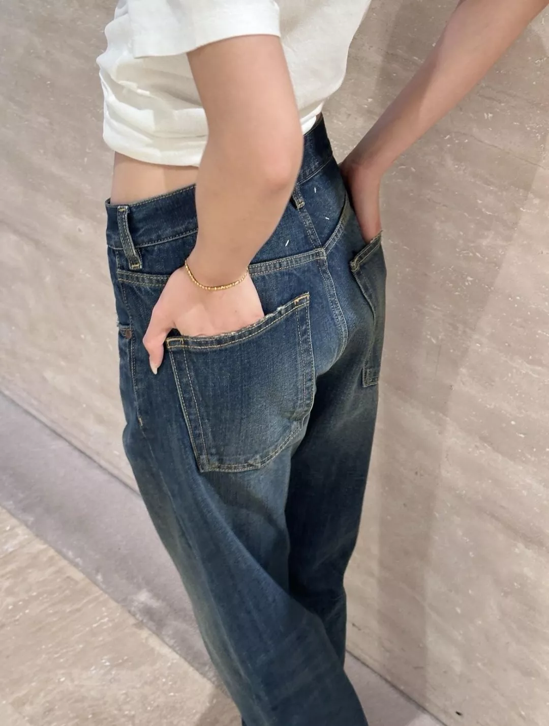 메종마르지엘라 빈티지 워시 스트레이트 데님 팬츠 상세 이미지 24