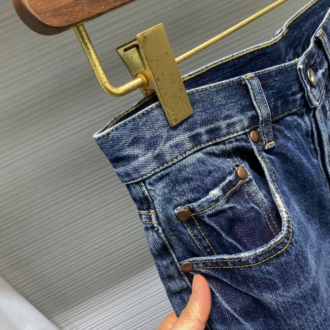 메종마르지엘라 빈티지 워시 스트레이트 데님 팬츠 상세 이미지 4