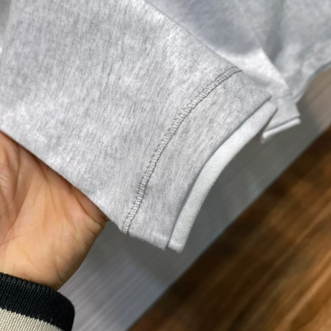 브루넬로쿠치넬리 오가닉 코튼 레이어드 반소매 티셔츠 상세 이미지 6