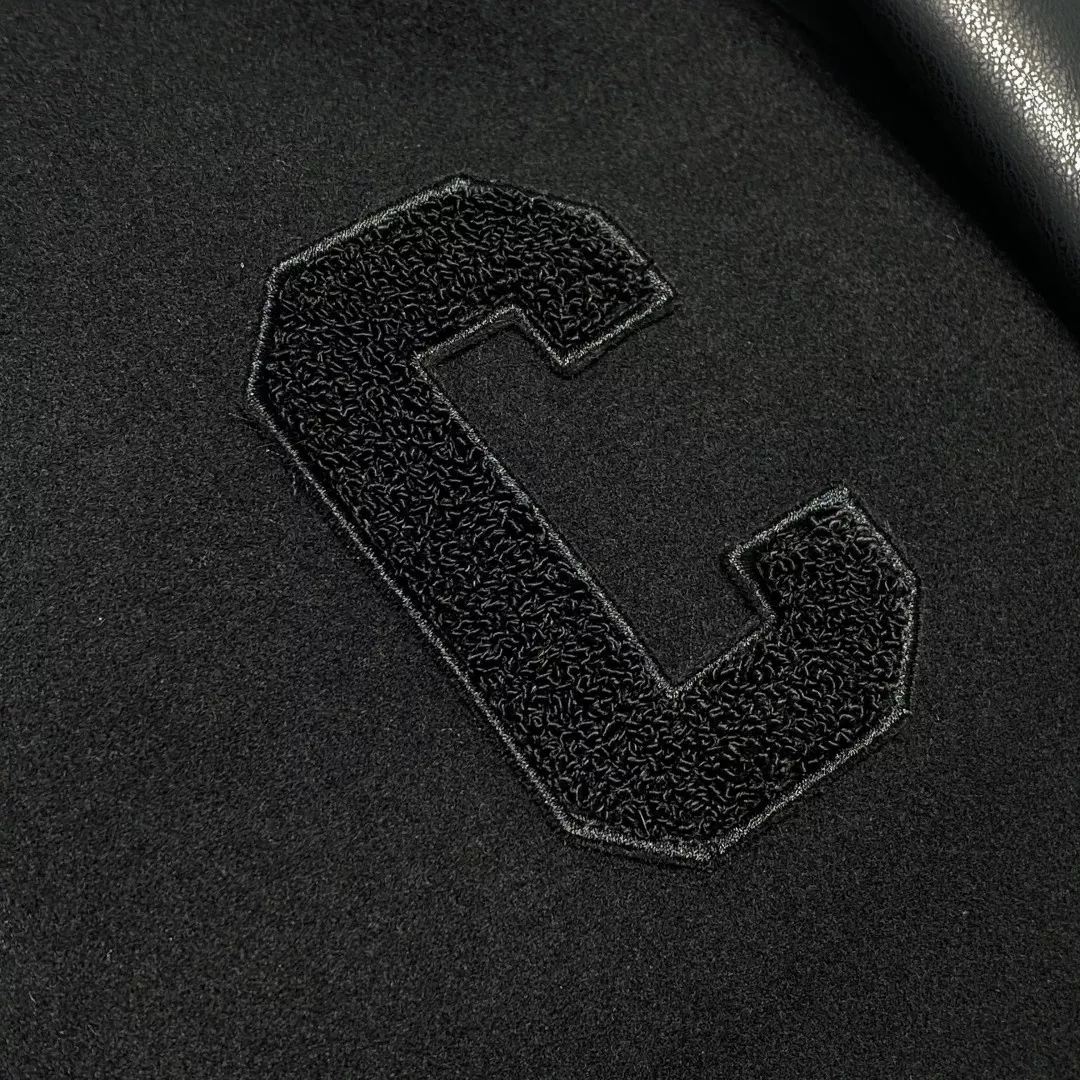 셀린느 울 혼방 후드 집업 재킷 상세 이미지 13