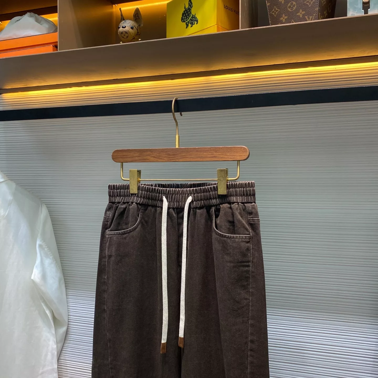 보테가베네타 워시드 멀티 포켓 스트링 팬츠 상세 이미지 3