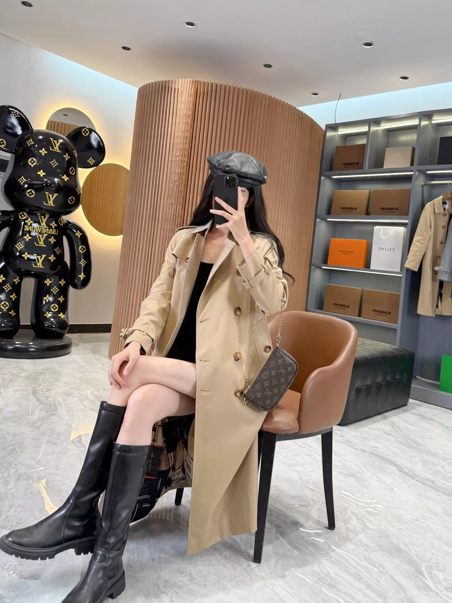 버버리 트렌치 더블브레스트 벨트 코트 상세 이미지 47