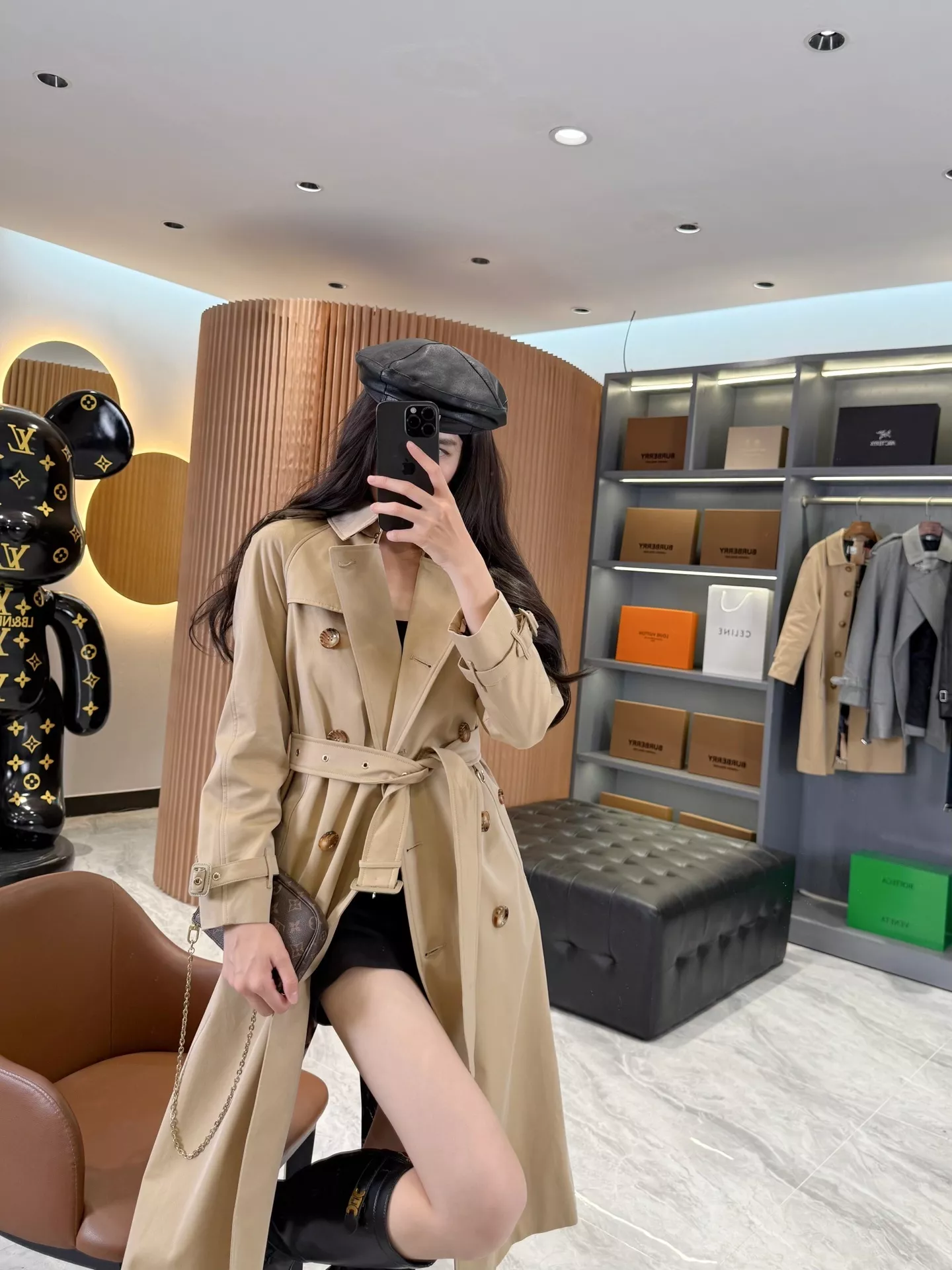 버버리 트렌치 더블브레스트 벨트 코트 상세 이미지 54