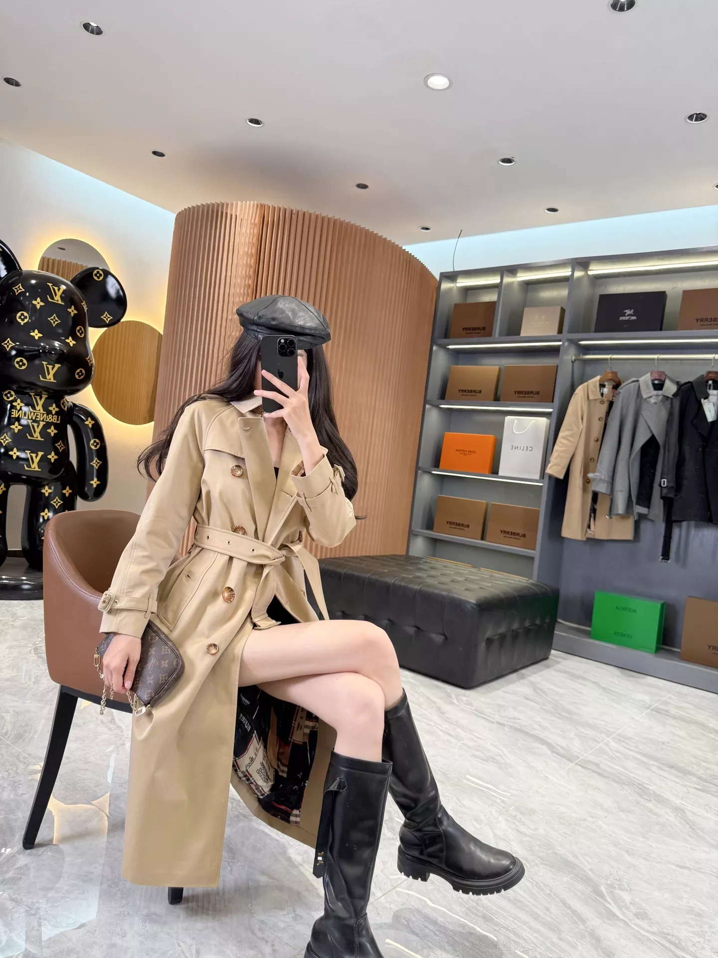 버버리 트렌치 더블브레스트 벨트 코트 상세 이미지 48