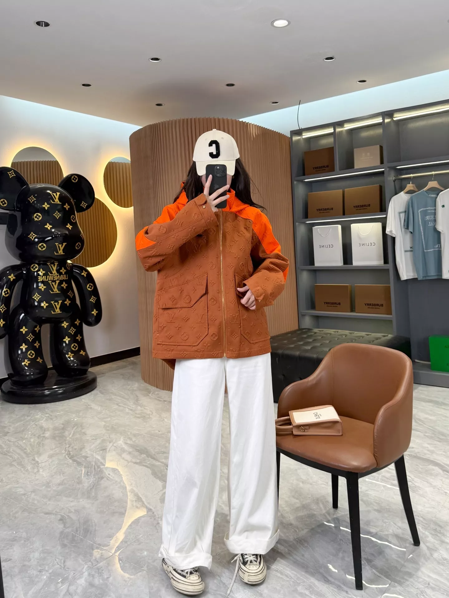 루이비통 모노그램 후드 데님 재킷 상세 이미지 50