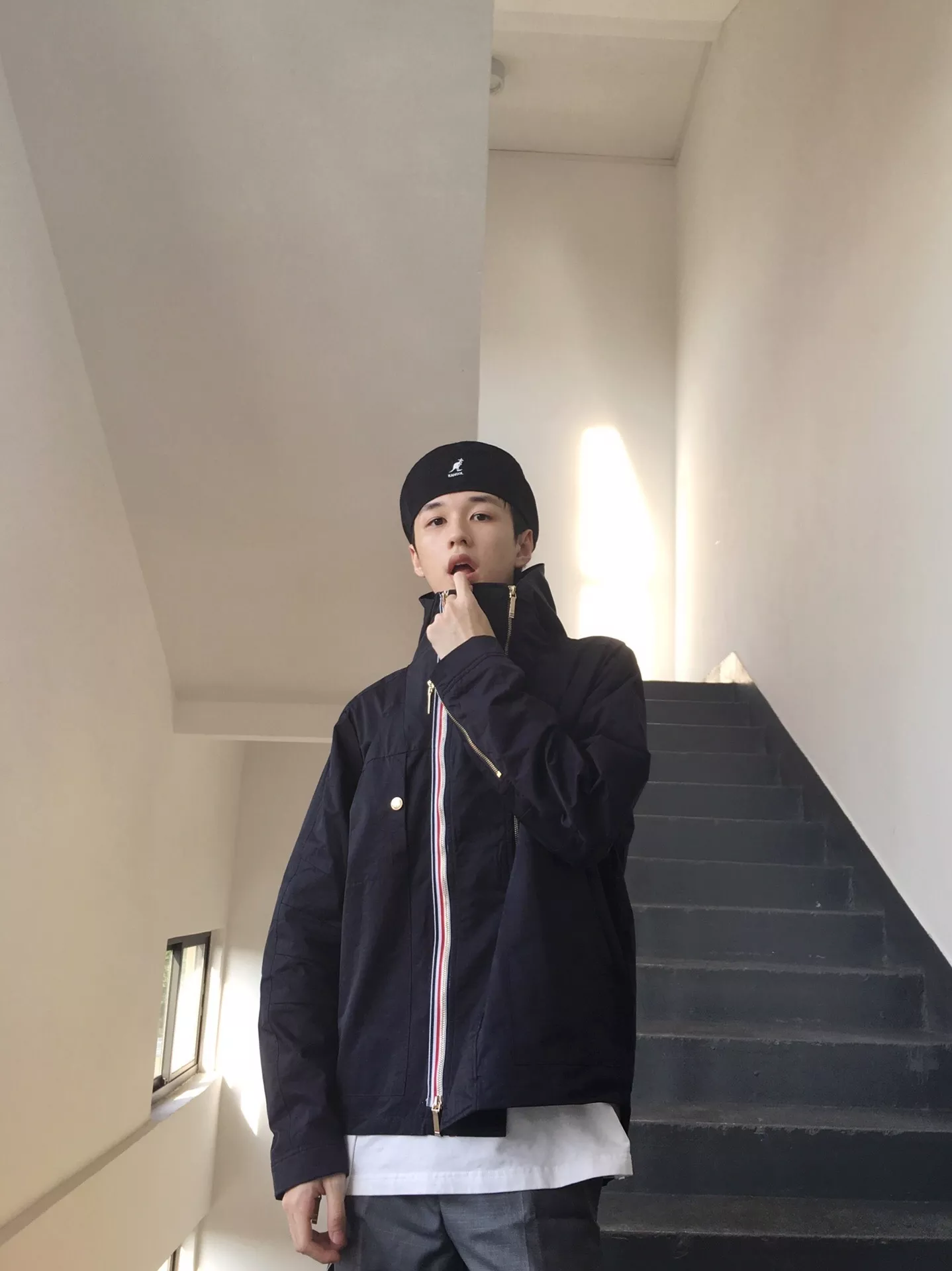 톰브라운 더블 지퍼 후드 재킷 상세 이미지 13