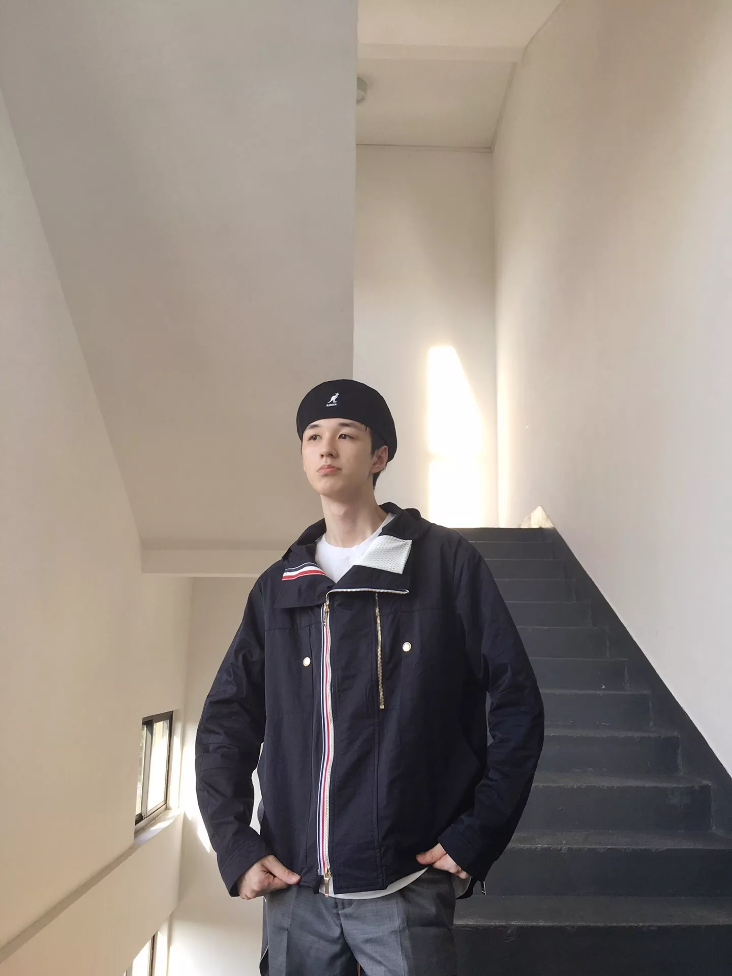 톰브라운 더블 지퍼 후드 재킷 상세 이미지 14