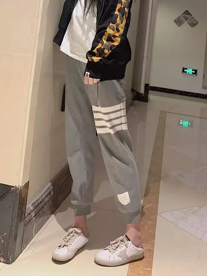 톰브라운 색직조 조거 팬츠 상세 이미지 66