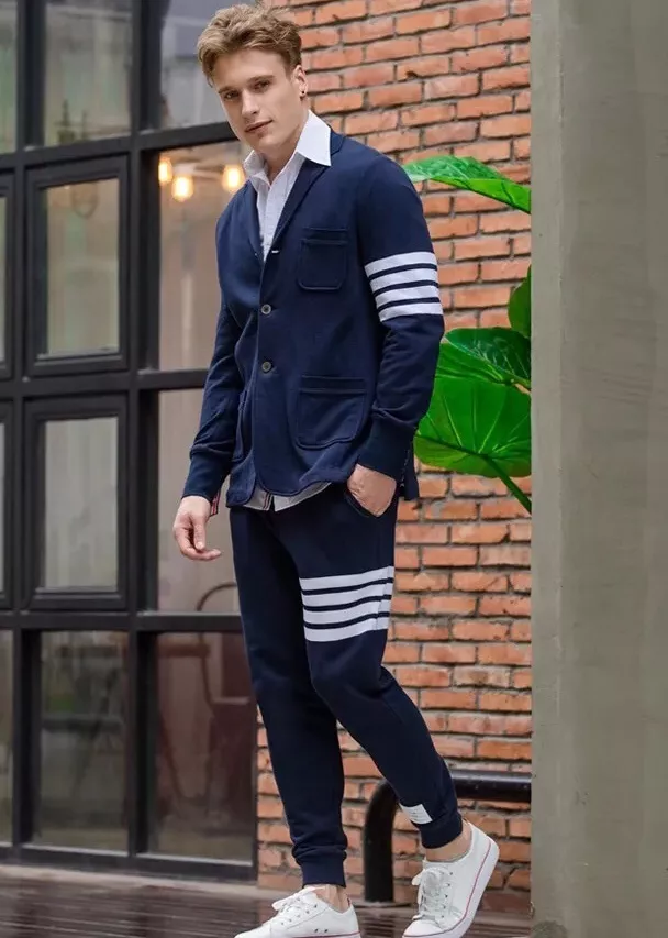 톰브라운 색직조 조거 팬츠 상세 이미지 67