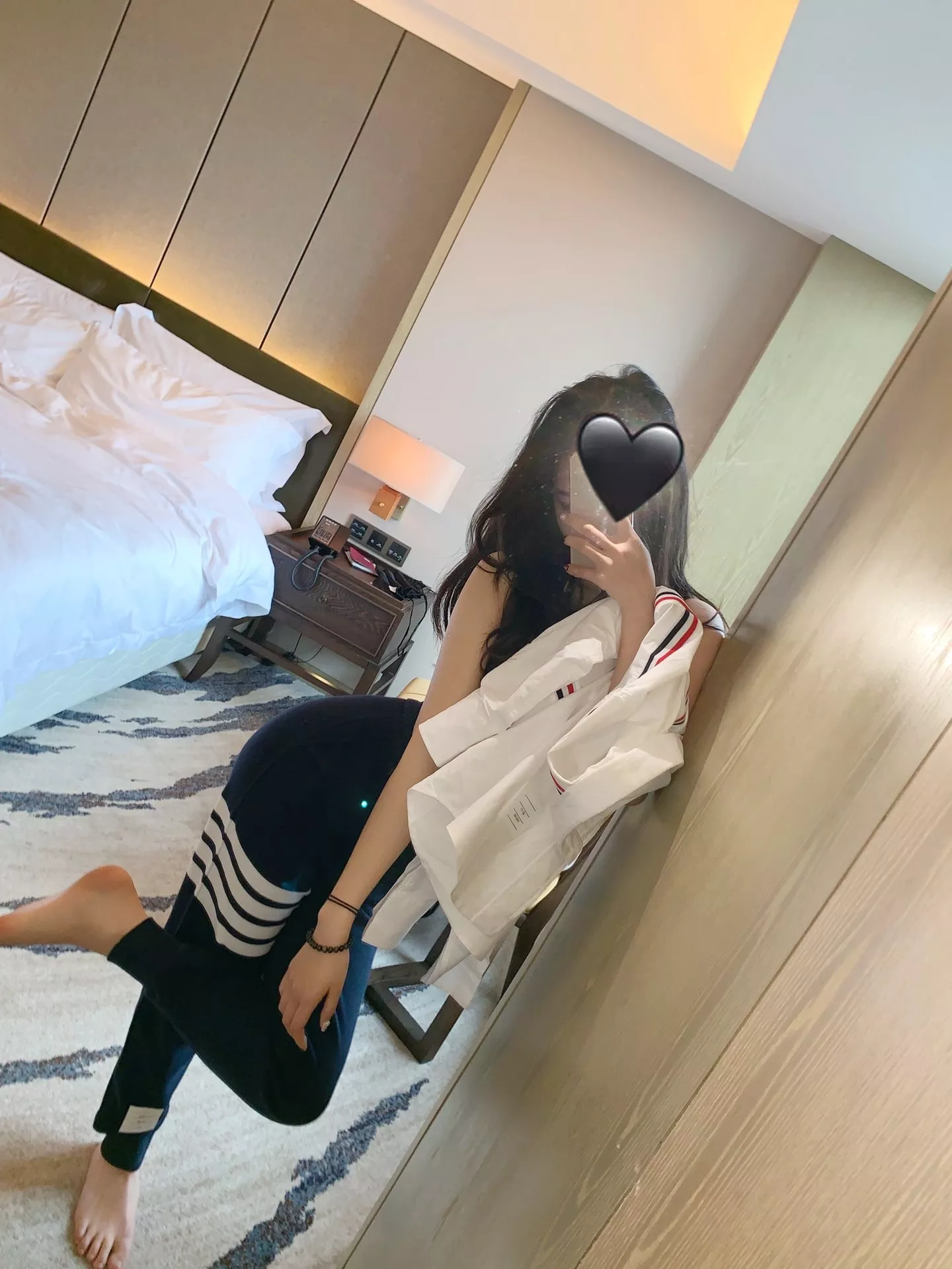 톰브라운 색직조 조거 팬츠 상세 이미지 45