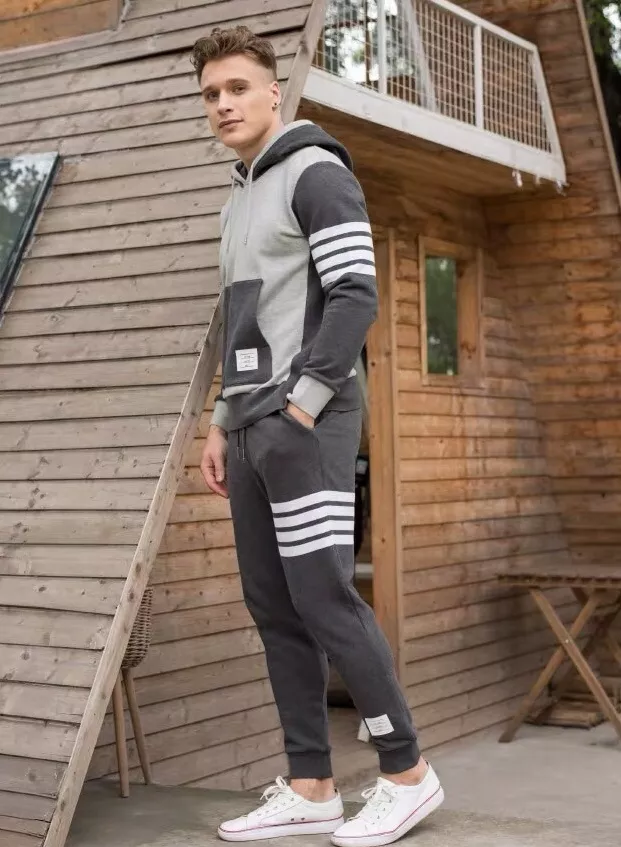 톰브라운 색직조 조거 팬츠 상세 이미지 69