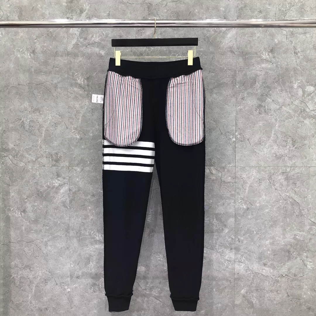 톰브라운 색직조 조거 팬츠 상세 이미지 9
