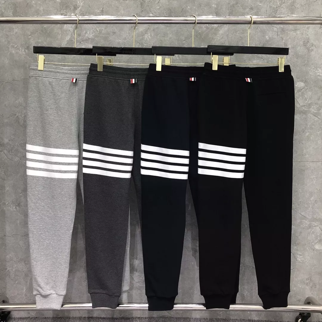 톰브라운 색직조 조거 팬츠 상세 이미지 2