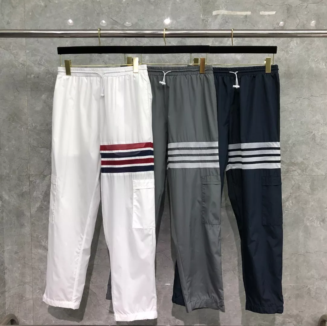 노브랜드 자가드 코튼 밴딩 캐주얼 팬츠 상세 이미지 1