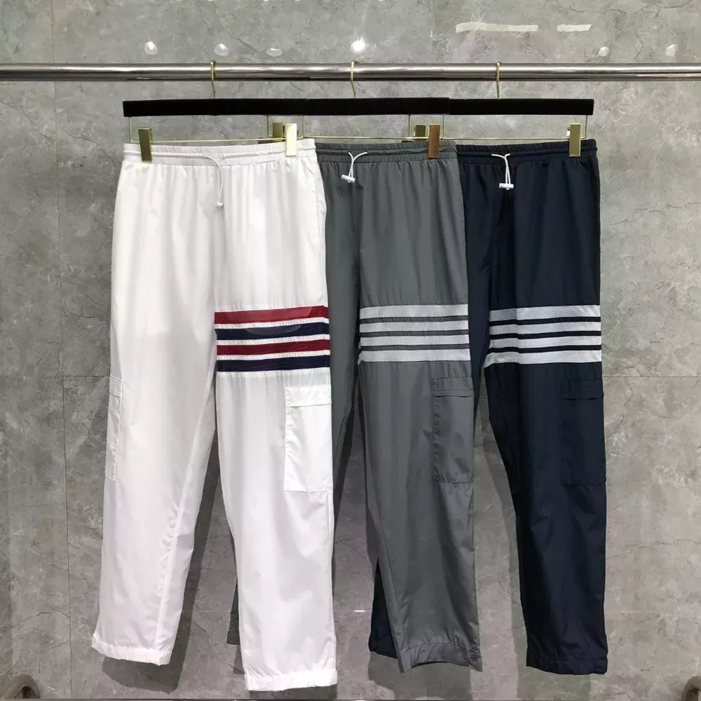 노브랜드 자가드 코튼 밴딩 캐주얼 팬츠