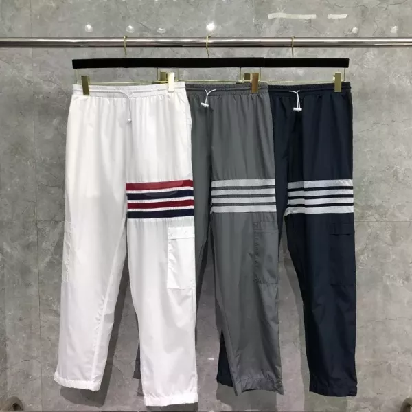 노브랜드 자가드 코튼 밴딩 캐주얼 팬츠