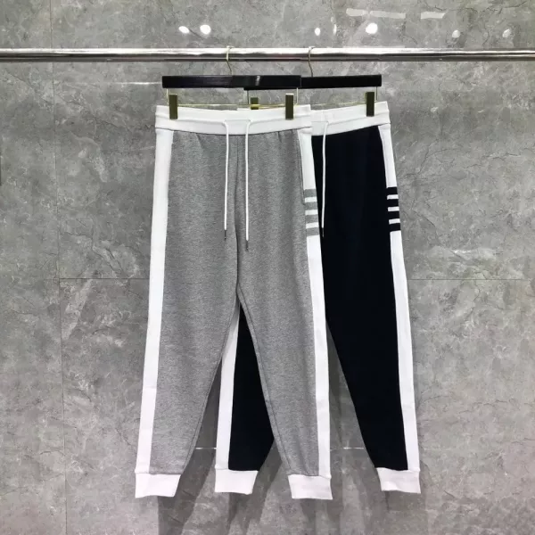 톰브라운 사선 배색 조거 팬츠