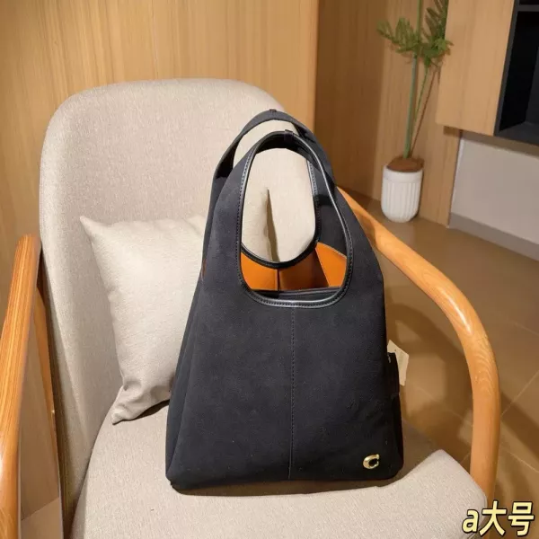 코치 라나 스웨이드 버킷백