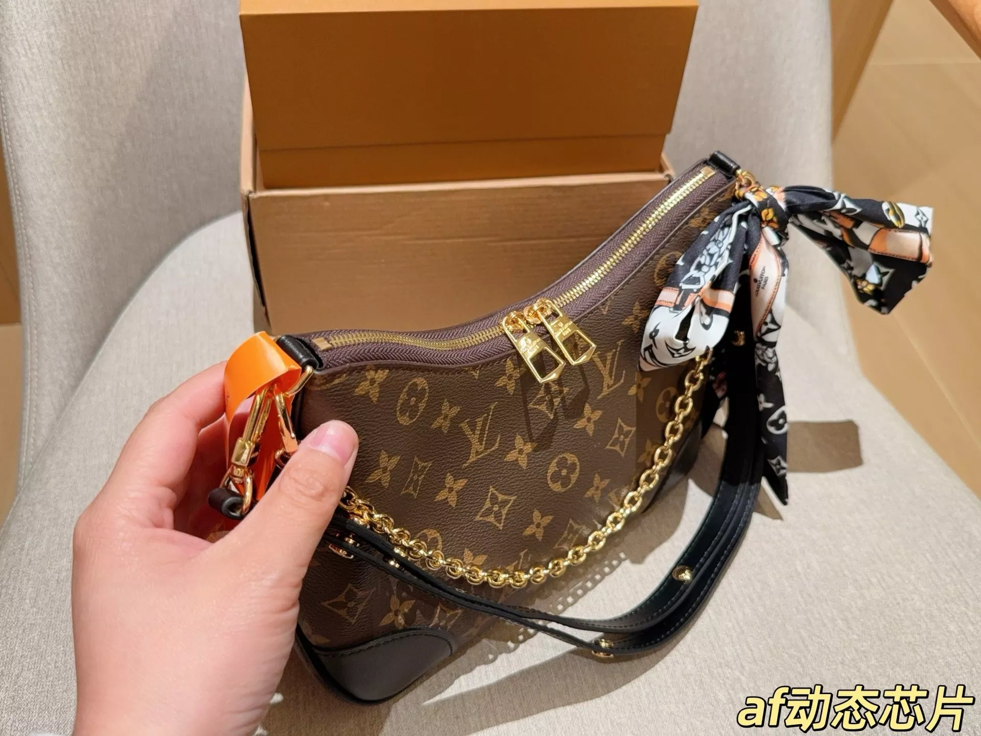 루이비통 불로뉴 호보 스타일 숄더백 상세 이미지 7
