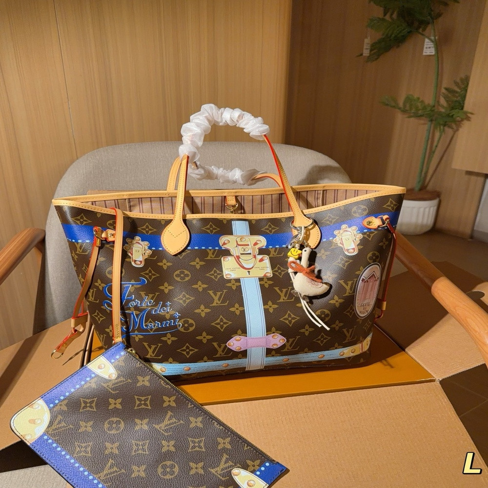 루이비통 네버풀 궁정 시리즈 한정판 백