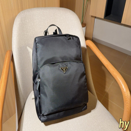 프라다 나일론 방수 원단 더블 백팩
