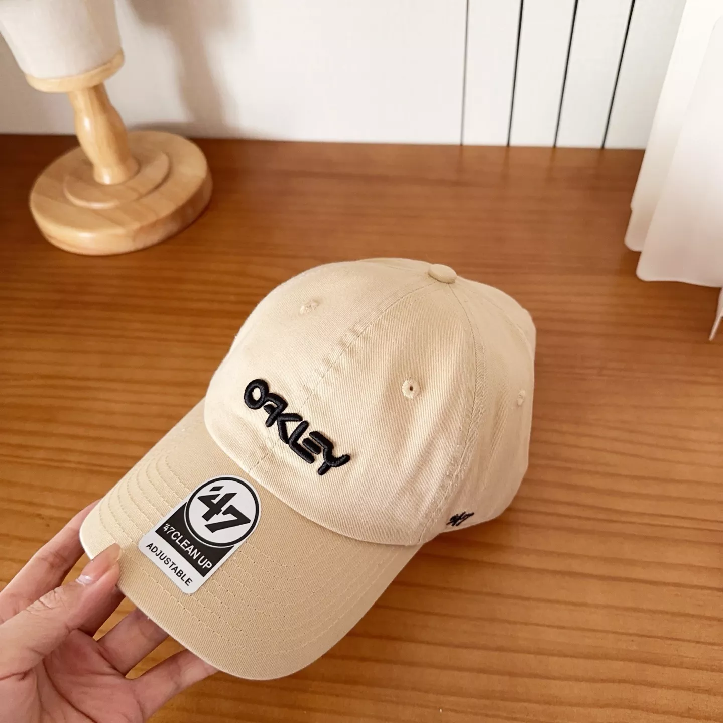 오클리 자수 로고 볼캡 상세 이미지 6