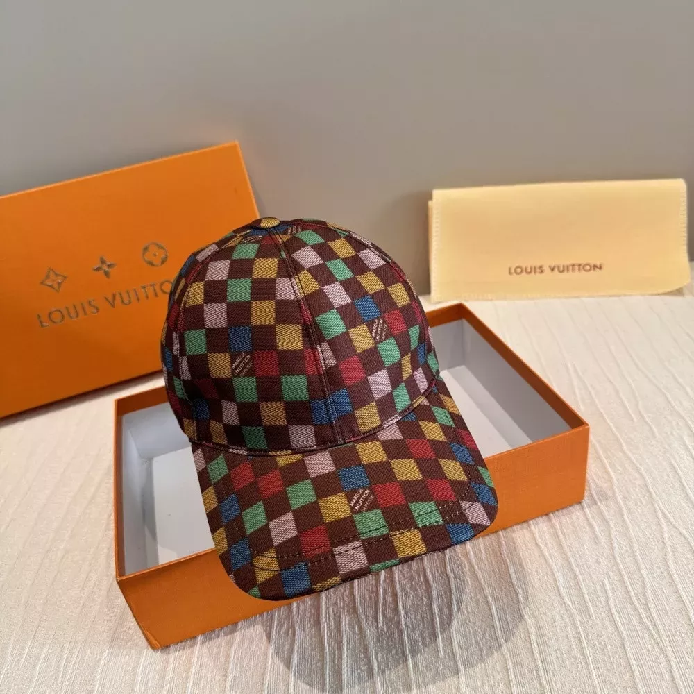 루이비통 클래식 데님 프린트 캡