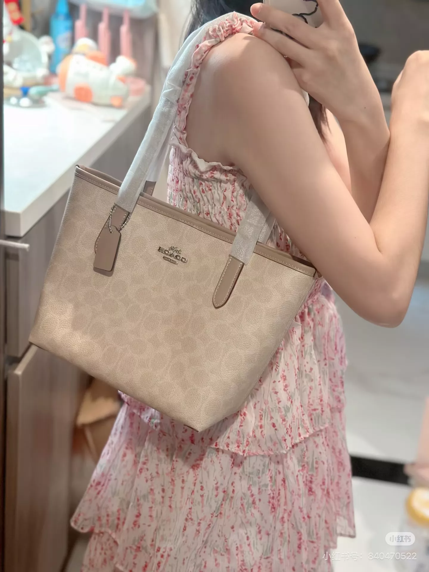 코치 미니 시티 토트백 상세 이미지 23