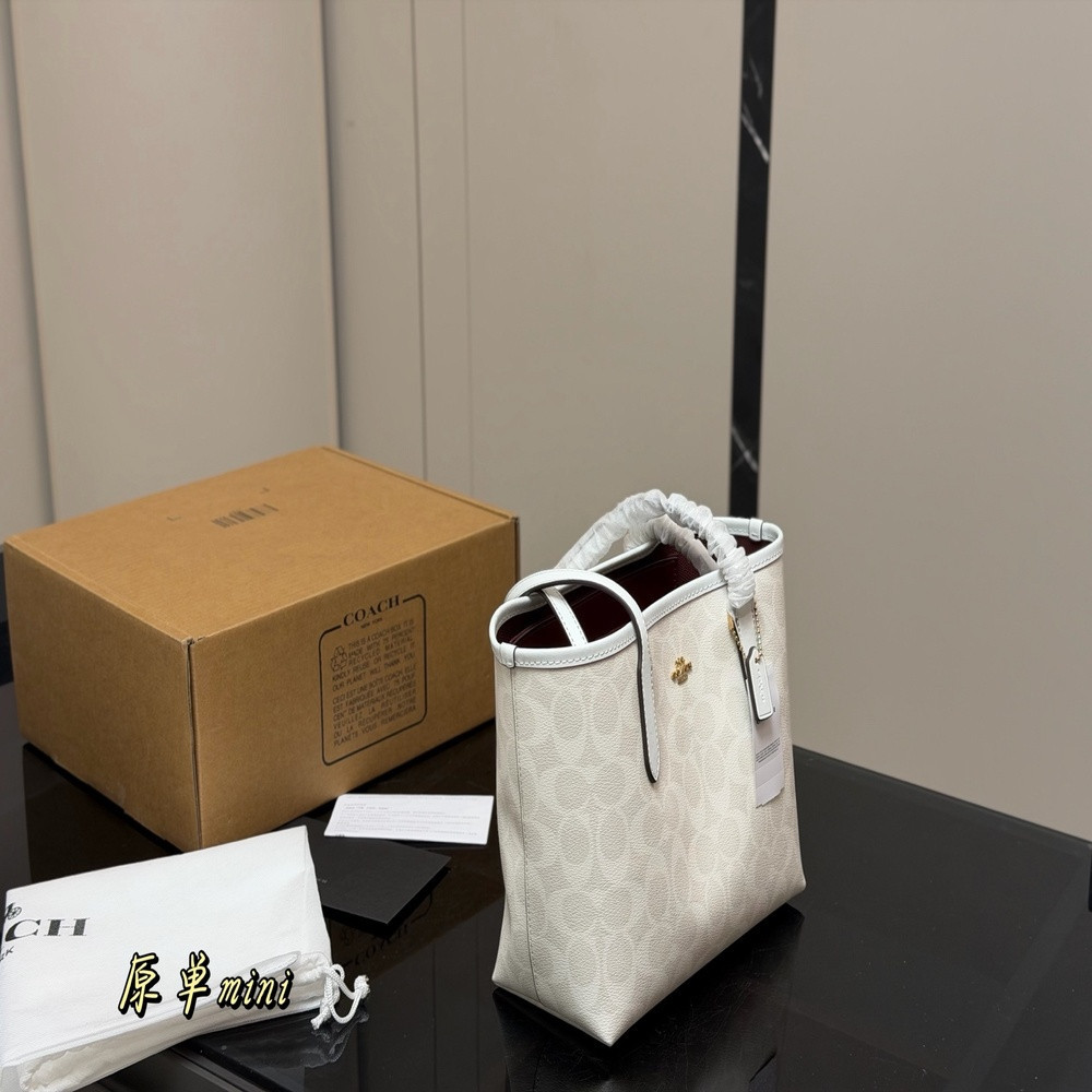 코치 미니 시티 토트백