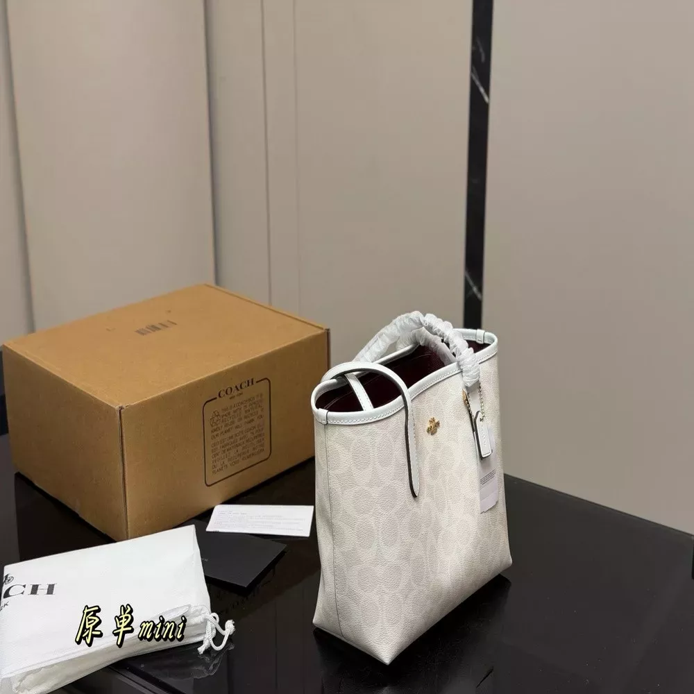 코치 미니 시티 토트백