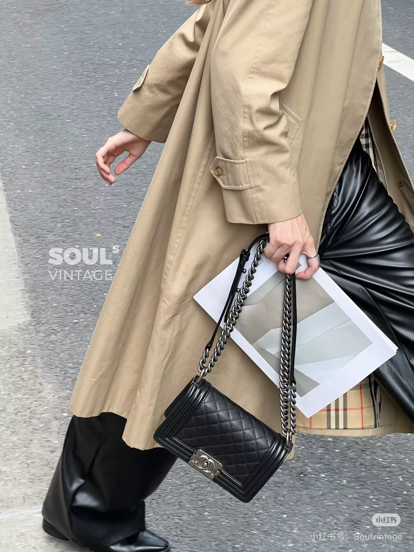 샤넬 르보이 체인 플랩백 상세 이미지 22