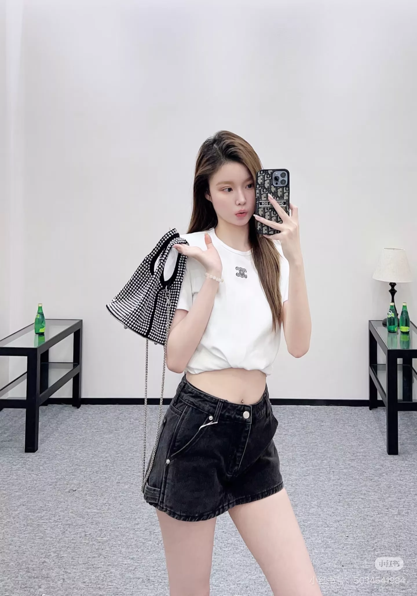 알렉산더왕 여성 하이웨이스트 데님 스커트 팬츠 상세 이미지 10