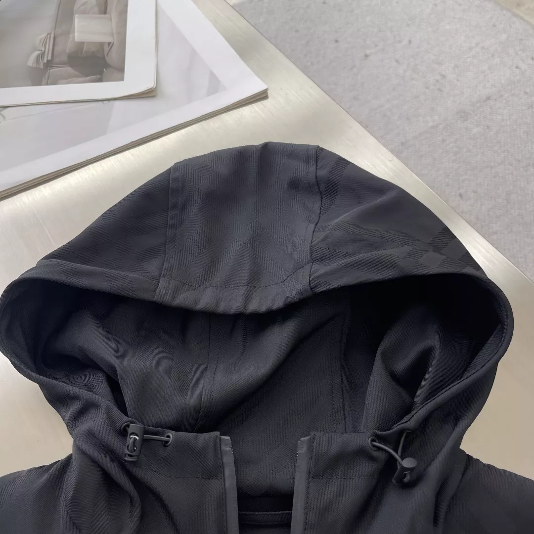 버버리 자카드 사선 체크 자수 재킷 상세 이미지 3