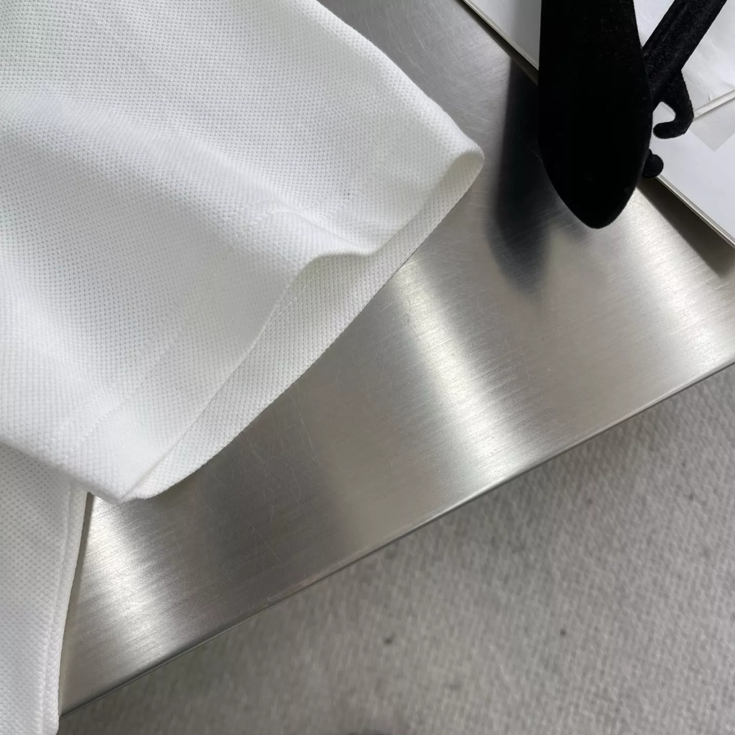 버버리 체크 카라 슬림핏 폴로 셔츠 상세 이미지 7