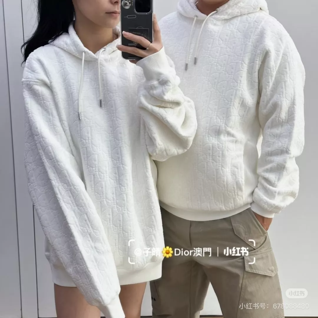 디올 오블리크 기모 후드 스웨트셔츠 상세 이미지 40