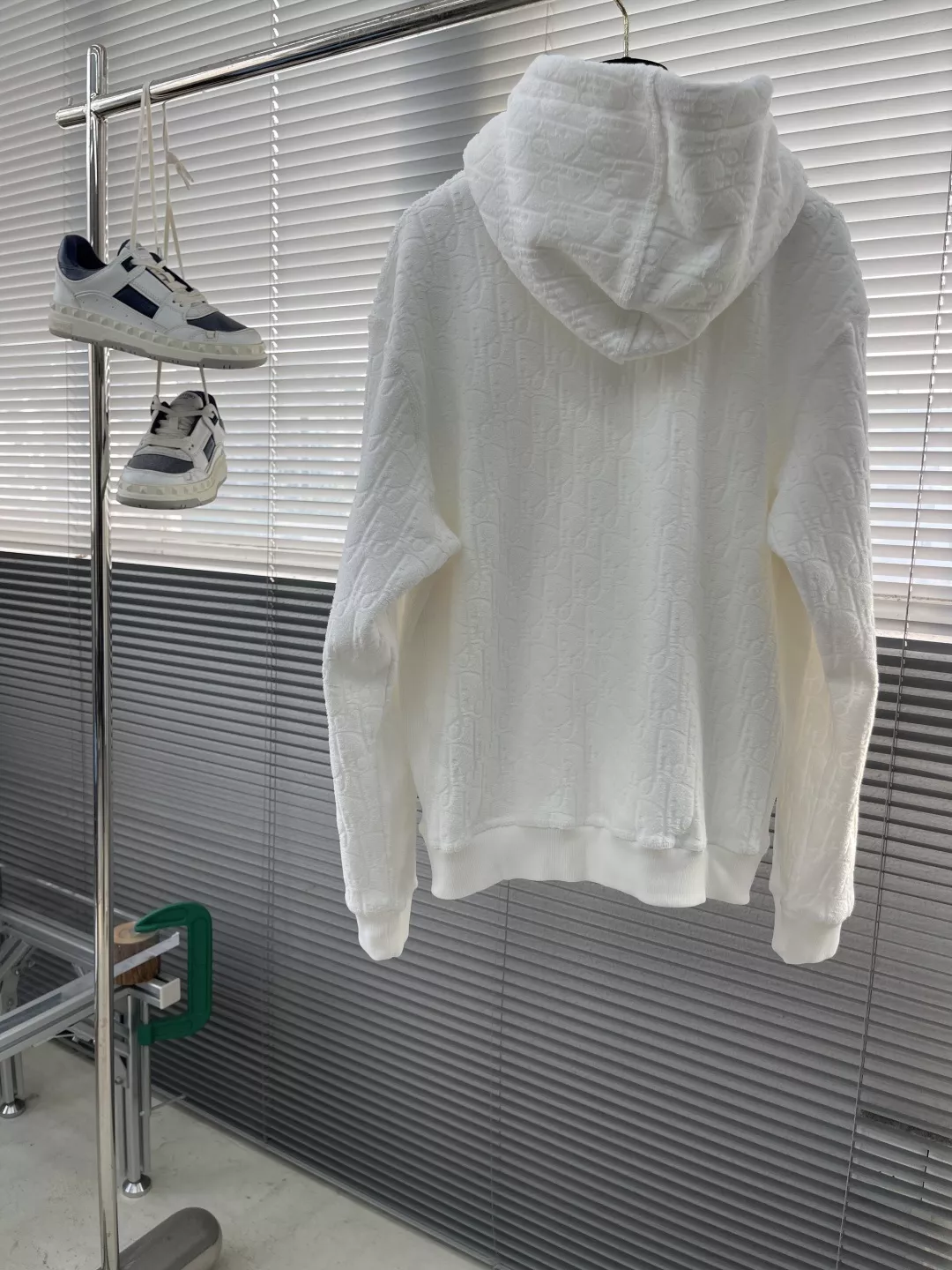 디올 오블리크 기모 후드 스웨트셔츠 상세 이미지 8