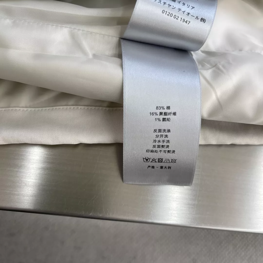 디올 배색 후드 집업 점퍼 상세 이미지 8