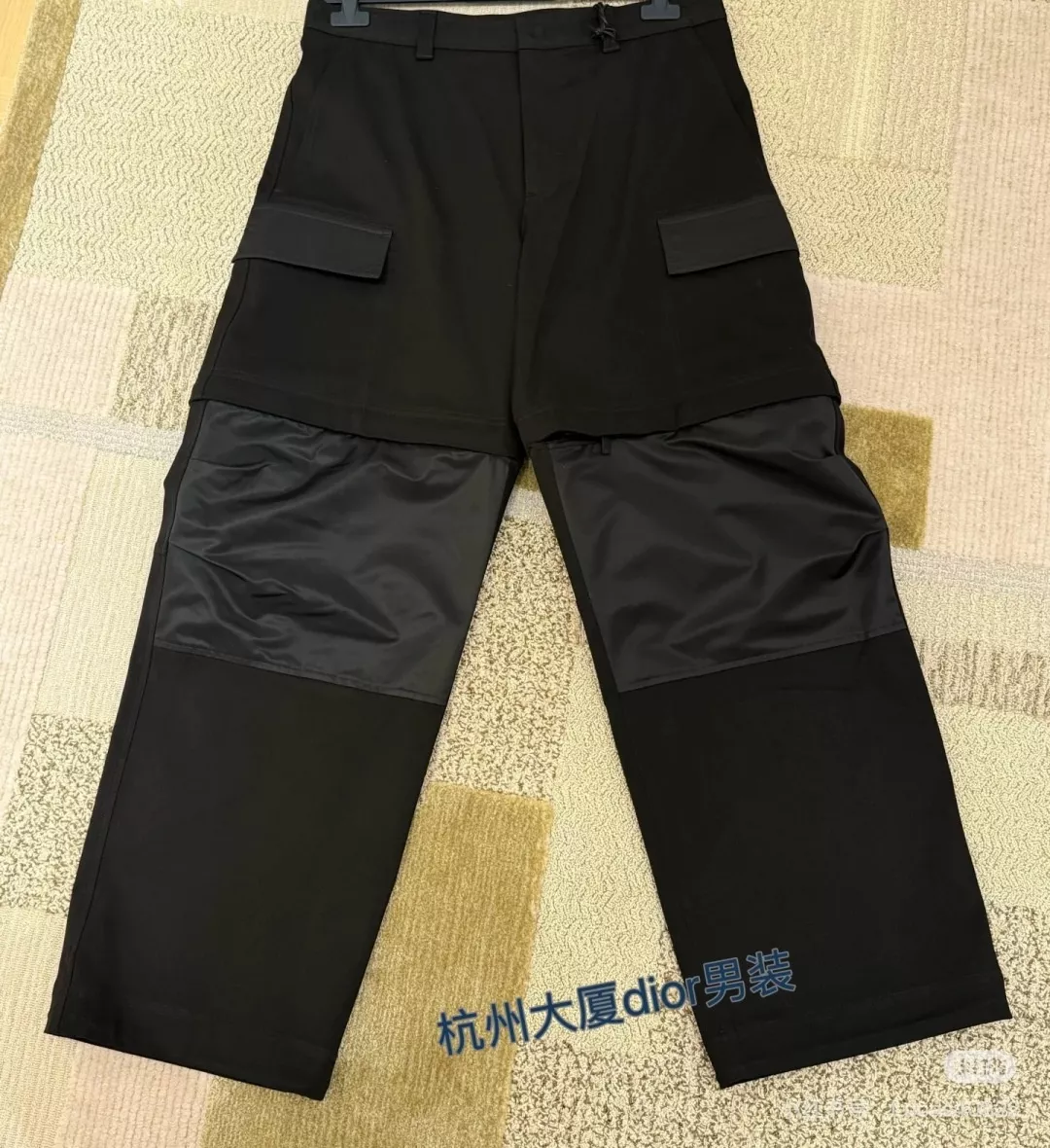 디올 콜라보 밴딩 카고 팬츠 상세 이미지 10
